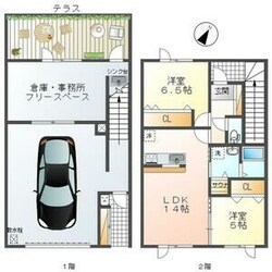 SETTLE ZⅢ protean C棟の物件間取画像